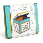Djeco DD04488 - Coffre à jouets siège Roulotte