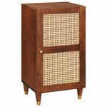 vidaXL Buffet Marron 40 x 33 5 x 75 cm Bois de mangue massif