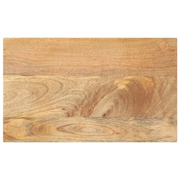 vidaXL Dessus de table 40x20x2 5 cm rectangulaire bois massif manguier