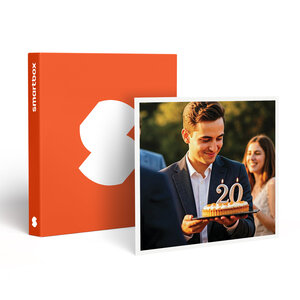 SMARTBOX - Coffret Cadeau Joyeux anniversaire ! 20 ans -  Multi-thèmes