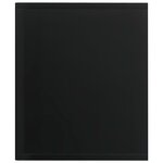 Vidaxl bibliothèque/meuble tv noir brillant 36x30x114 cm aggloméré