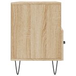 vidaXL Meuble TV chêne sonoma 102x36x50 cm bois d'ingénierie