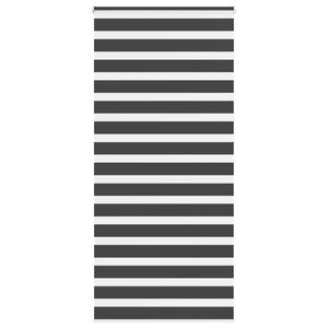 vidaXL Store zèbre noir 110x200 cm largeur du tissu 105 9 cm polyester