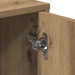 vidaXL Haut Armoire 2 Pièces chêne artisanal 60 x 31 x 70 cm