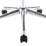 vidaXL Chaises pivotantes à manger lot de 2 noir similicuir