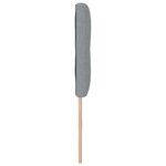 vidaXL Tête de lit avec tête de lit Gris clair 144 cm Cuir synthétique
