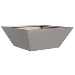 vidaXL Bol de Jardin 40x40x15 cm en Acier Corten