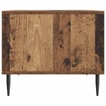 vidaXL Table basse Bois ancien 90 x 50 x 40 cm Bois d'ingénierie