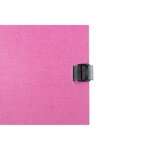 Chemise à sangle N'CLIP extensible recouverte de papier contrecollé violet EXACOMPTA