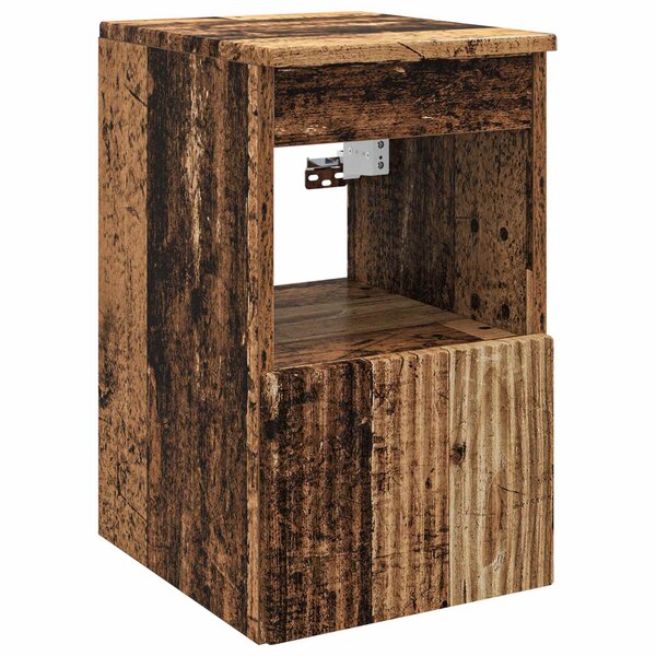 vidaXL Armoire de salle de bain Bois ancien 30 x 44 5 x 50 cm