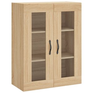 vidaXL Armoire murale chêne sonoma 69 5x34x90 cm bois d'ingénierie