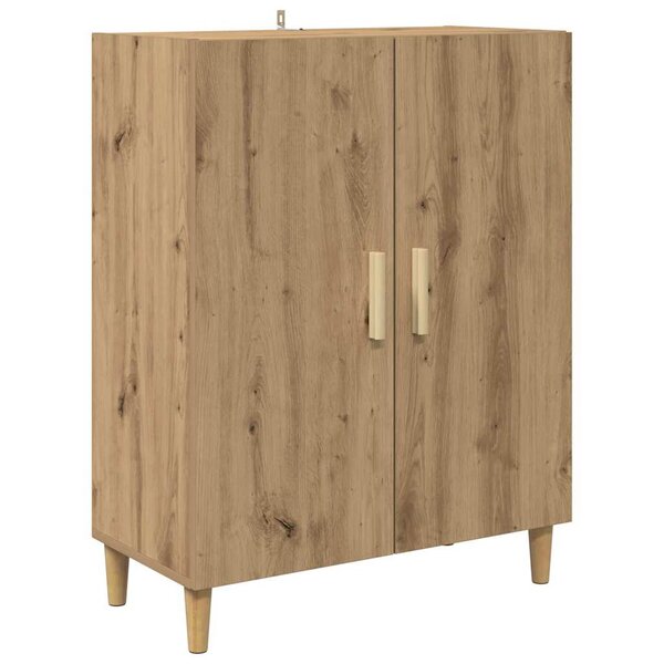 vidaXL Buffet Chêne artisanal 70 x 34 x 90 cm Bois d'ingénierie