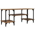 vidaXL Meuble TV Bois Ancien 102 x 35 x 45 5 cm