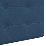 vidaXL Tête de lit suspendue Tissu