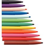 Etui 12 feutres KIDS VISACOLOR XL ECOlutions Pte large Bloquée 12 Couleurs BIC