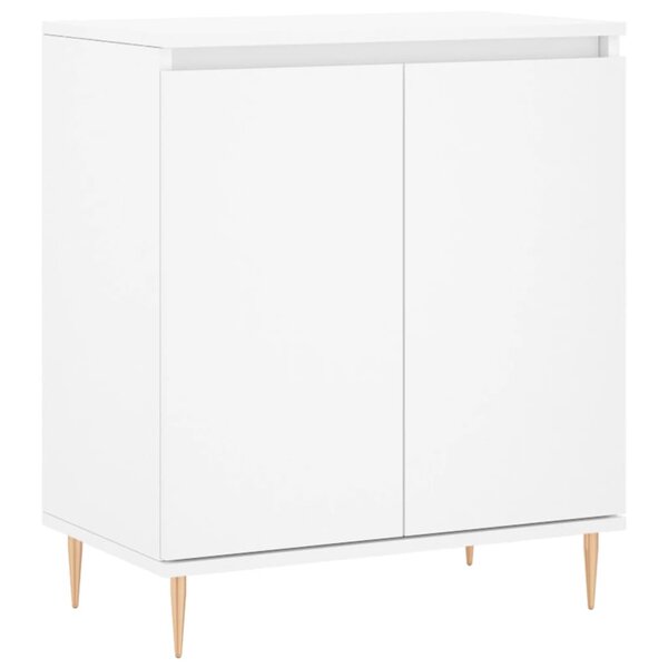 vidaXL Buffet Blanc 60x35x70 cm Bois d'ingénierie