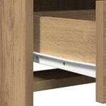 vidaXL Coiffeuse chêne artisanal 50 x 41 x 135 cm Bois d'ingénierie
