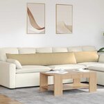 vidaXL Coussins de canapé 2 Pièces Vert gris 200 x 40 cm