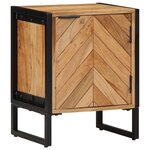vidaXL Table de Chevet 40x30x50 cm Bois Massif Acacia