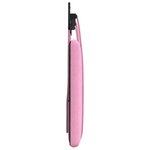 vidaXL Tête de lit suspendue Rose Tissu