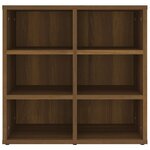 vidaXL Armoire à chaussures Chêne marron 52 5x30x50 cm