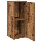 vidaXL Armoire de rangement vieux bois 40x45x103 5cm bois d'ingénierie