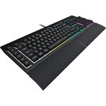 CORSAIR Clavier gamer K55 RGB PRO, 5Z RGB, Rubber Dome (CH-9226765-FR)