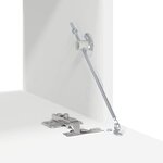 vidaXL Ensemble de meubles TV 4 Pièces Blanc Bois d'ingénierie