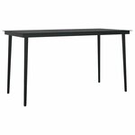 vidaXL Ensemble de salle à manger pour jardin 5 Pièces Gris polyrotin