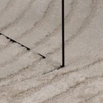 vidaXL Tapis de surface HUARTE Beige 200 x 140 cm Polyester