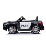 Voiture de police electrique mercedes benz sl500 (2x40w) marche av/ar  phares  musique  klaxon et télécommande parentale