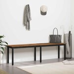 vidaXL banc Bois ancien 160 x 35 x 45 cm Bois d'ingénierie