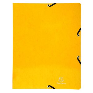 Classeur à élastiques 2 anneaux 15mm Iderama - A4 couleurs aléatoires x 20 EXACOMPTA