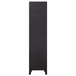 vidaXL Armoire à casiers Anthracite 90x40x180 cm Acier