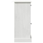 vidaXL Meuble de Salle de Bain avec porte VIGO Blanc 37 5 x 34 x 80 cm