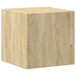 vidaXL Armoire de rangement mince chêne sonoma 40x42 5x225 cm