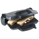 Bestron grill à contact viva italia acg380 1800 w gris 31x22 cm