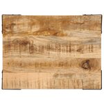 vidaXL Table d'appoint 40x30x40 cm bois massif de manguier brut