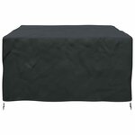 vidaXL Housse pour mobilier d'extérieur Noir 200 x 160 x 70 cm 420D