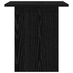 vidaXL Table de chevet Chêne noir 41 x 40 x 45 cm Bois d'ingénierie