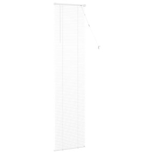 vidaXL Store Vénitien Réglable Blanc 213 x 60 cm PVC