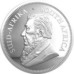 Pièce de monnaie en Argent 1 Rand g 31.1 (1 oz) Millésime 2021 Krugerrand 2021 KRUGERRAND