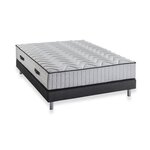 Ensemble sommier + matelas 160 x 200 cm - 672 Ressorts ensachés - 7 zones de confort - 27 cm