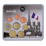 Mini-set monétaire Paris - Qualité BU 2018