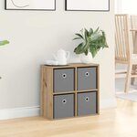 vidaXL Buffet Chêne artisanal 49 5 x 22 x 47 cm
