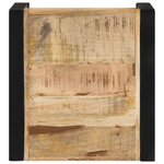 vidaXL Tables gigognes 3 Pièces Bois solide de manguier