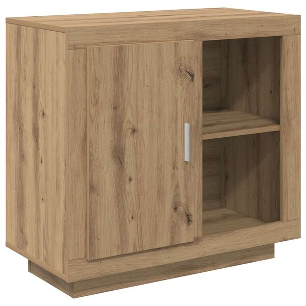 vidaXL Buffet Chêne artisanal 80 x 40 x 75 cm Bois d'ingénierie
