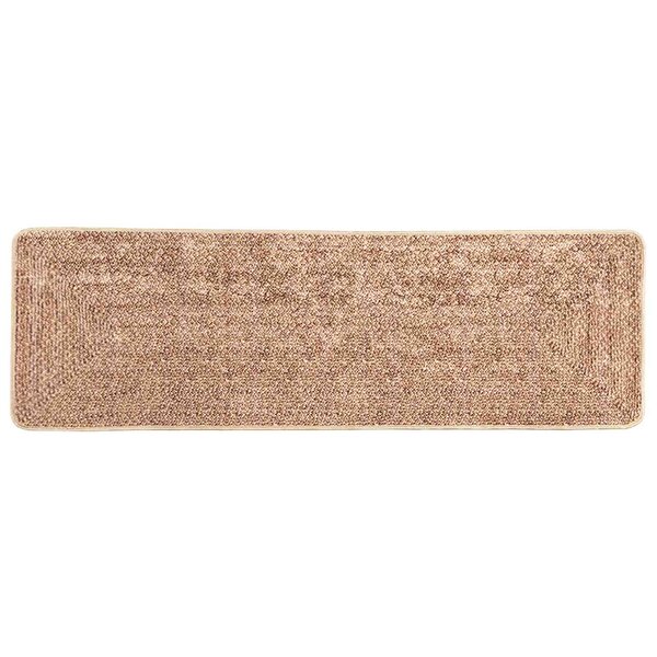 vidaXL Coureur de Tapis MARSA Jaune 50 x 150 cm Polyester et PVC