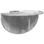 vidaXL Étagère Murale Gris béton 38 x 19 x 19 cm Bois d'ingénierie