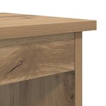 vidaXL Table basse 3 Pièces Chêne artisanal Bois d'ingénierie